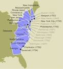 The 13 colonies