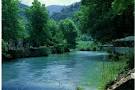 in the river and drifting