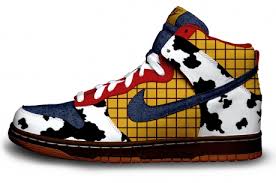 Custom Made Nike Batman & Robin Shoes Along with Several More Geek ...