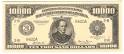 10000 dollar bill