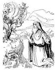 Moses coloring page