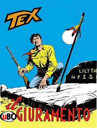 Tex davanti alla tomba della sua amata Lilith