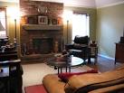 Living Room Painted Green | View From The Pines