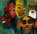 Mask Still Life III, Emil [Hansen] Nolde. The wave of 20th century masters ... - mask_still_life_iii