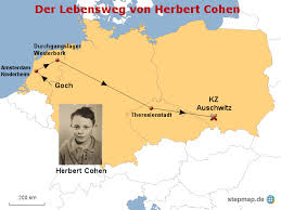 Reise von Herbert Cohen von njv - Landkarte für Deutschland - reise-von-herbert-cohen-141433