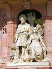 They represent the four continents spanned by the British Empire. - via Daymix
