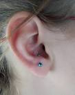 fresh 16g anti-tragus piercing | Flickr - Photo Sharing!