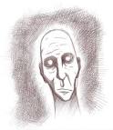 "strange alien guy" by Joe - via Daymix