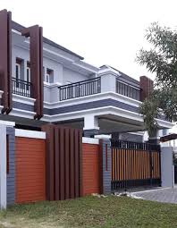 pagar rumah mewah minimalis batu alam � Desain tipe rumah