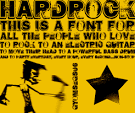 Hard Rock font for Mac, Android, Windows | Font Cubes
