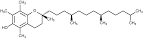 Alpha-Tocopherol - Vitamin E (E307) Chemical Structure