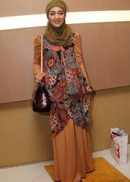 Model baju gamis modern terbaru