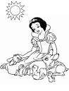 Disney Princesses coloring page