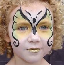 Butterfly Face Painting Designs