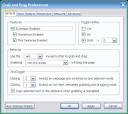 The preferences dialog: - via Daymix