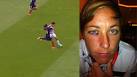 Abby Wambach tangles with Colombian player, gets punched ( - punchafter