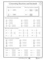 4th grade math worksheets slide show   Worksheets and Activities