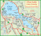 Clear Lake Fishing Map, Fish Sniffer Online