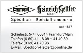 HETRA Heinrich Hettler GmbH in Frankfurt am Main - Speditionen ... - 94861