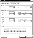 Word 2003: Paragraph Formatting Options, UWEC