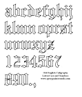 Free Alphabet Stencils