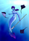 SciFi and Fantasy Art Merman - via Daymix