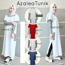 Grosir Baju Hijab Azalea Tunik - Grosir Baju Muslim Pakaian Wanita ...