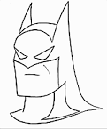 Batman coloring page