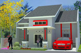 Contoh Warna Cat Rumah Minimalis Tampak Depan Luar 2016