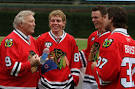 Adam Burish and Jonathan Toews Photos - Chicago Blackhawks to Host ...