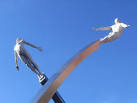 Francis Crick sculpture - via Daymix