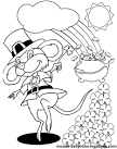 St. Patricks Day coloring page