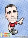 Soccer Toon - John O Shea