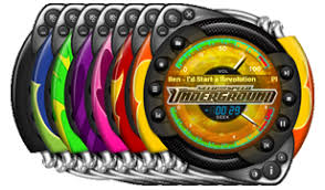 Need for Speed Underground skin for Windows Media Player