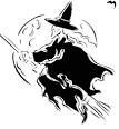 Free Witches Broom Clipart - Public Domain Halloween clip art ...