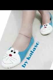 Jual flat shoes doraemon unik cantik lucu murah - Bebeh Shop ...