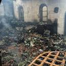 Fire heavily damages Church of Loaves and Fishes on Sea of Galilee.
