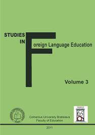 Studies in Foreign Language Education - Volume 3 - KIRSCH- - 085_kostelnikova3