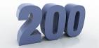 200 cubic metres | EFDA