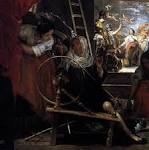 The Fable of Arachne  detail  by Diego Rodriguez De Silva y