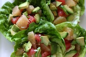 Image result for food Lettuce and Grapefruit Salad, French Dressing