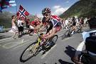 Cadel Evans (Silence-Lotto) Put In A Strong Attack On The Climb To ...