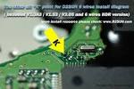 D2SUN universal 6 wires modchip for ALL Nintendo WII!
