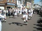 SU7423 : Morris dancing in Petersfield Square - via Daymix