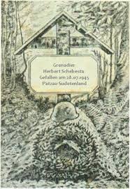 Karaus aus dem Sudetenland Würbenthal - 2.WK Herbert Schebesta