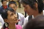 Burma pro-democracy leader Aung San Suu Kyi meets her son Kim Aris at ... - 2763918-3x2-940x627