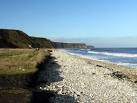 4x4 vehicles can get along the shore here but it can be a risky business for - via Daymix
