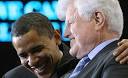 Edward Kennedy with Barack