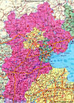 Hebei Province, China - Overview Map 2, by ChinaReport.