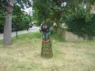 Ethnic scarecrow. An imaginative design as one of the entrants in the - via Daymix